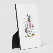 Bigfoot Easter Bunny Costume Funny Sasquatch Men W Fotoplatte (Seite)
