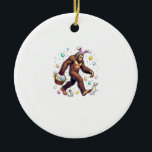 Bigfoot Easter Day Funny Sasquatch Cute Bunny East Keramik Ornament<br><div class="desc">Bigfoot Easter Day Funny Sasquatch Cute Bunny Easter Eggs T-Shirt</div>