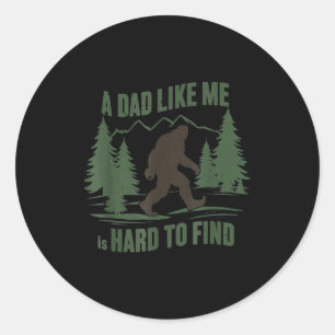 Bigfoot ein Typ wie ist schwer zu finden lustiger Runder Aufkleber