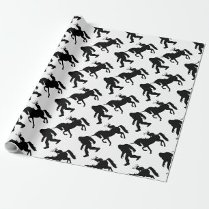 Bigfoot, Einhorn, Jackalope Geschenkpapier