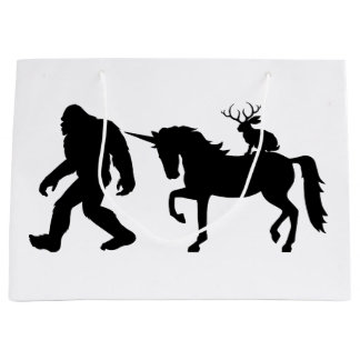 Bigfoot, Einhorn und Jack A Lope Große Geschenktüte
