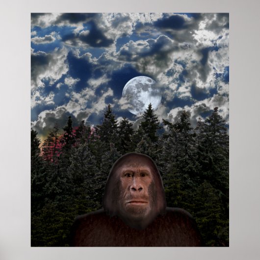 Bigfoot Encounter - Re-Sizable Poster (Vorne)