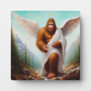 Bigfoot Engel Fotoplatte