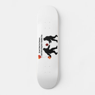 Bigfoot erinnert an Valentinstag Skateboard