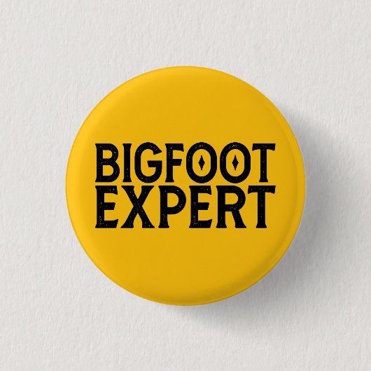 Bigfoot Expert Button (Vorderseite)