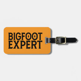 Bigfoot-Experte Gepäckanhänger