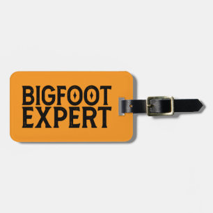 Bigfoot-Experte Gepäckanhänger