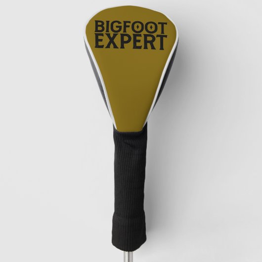 Bigfoot Experte Golf Headcover (Vorderseite)