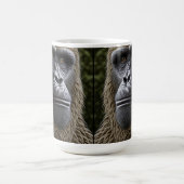 Bigfoot Face Close | Gorilla, Skunk Ape Kaffeetasse (Mittel)