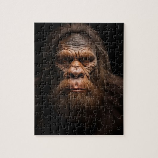 Bigfoot Face Puzzle (Vertikal)