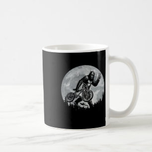Bigfoot fährt Fahrrad Vintage Mountainbiken Big Kaffeetasse