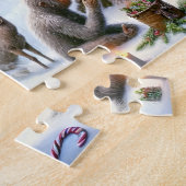 Bigfoot Family Christmas by Mt. Rainier Puzzle (Seite)
