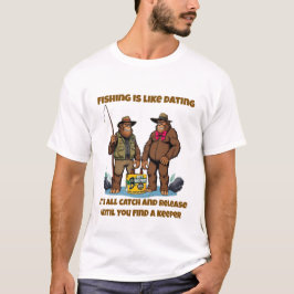 Bigfoot Fängt einen Keeper T-Shirt