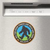 Bigfoot-Farbknopf Magnet (In Situ (Geschirrspüler))