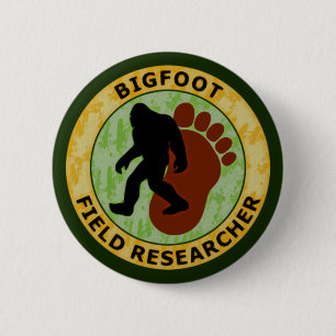 Bigfoot-Feld-Forscher Button