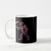 Bigfoot Feuerwerk 4. Juli Männer Sasquatch Americ Kaffeetasse (Links)