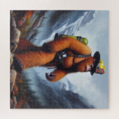 Bigfoot Fireman Puzzle (Horizontal)