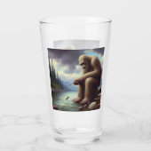 Bigfoot Fischen Glas (Rückseite)