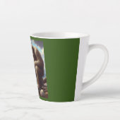Bigfoot Fischen Milchtasse (Rechts)