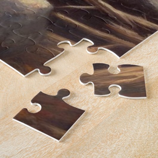 Bigfoot Fischen Puzzle (Seite)