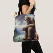 Bigfoot Fischen Tasche (Von Nahem)