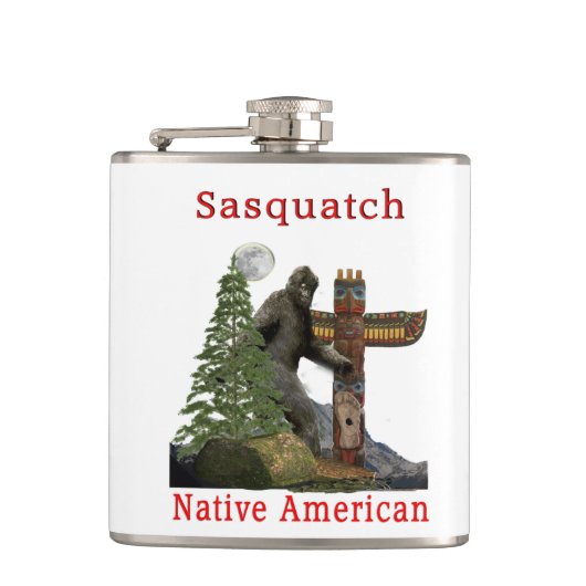 Bigfoot Flachmann (Vorderseite)