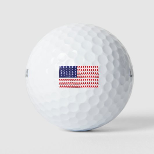 Bigfoot Flag— Golfball (Vorderseite)