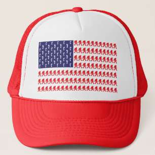 Bigfoot Flag— Truckerkappe