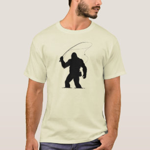 Bigfoot Fliegenfischen T-Shirt