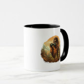 Bigfoot Flüchtige Blick-A-Boo Tasse (VorderseiteRechts)