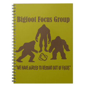 Bigfoot-Fokusgruppe.  Sitzung des Verstandes Notizblock