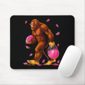 Bigfoot Football Nk Ribbon Breast Cancer Awareness Mousepad (Mit Mouse)