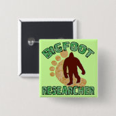 Bigfoot-Forscher Button (Vorne & Hinten)