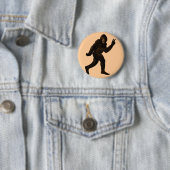 Bigfoot-Frieden Button (Beispiel)