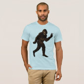 Bigfoot-Friedenszeichen T-Shirt (Vorne ganz)