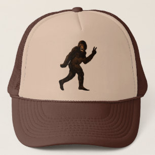 Bigfoot-Friedenszeichen Truckerkappe