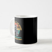 Bigfoot Funny Sasquatch Zombies Horror Lover Kaffeetasse (Vorderseite Links)
