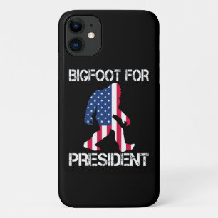 Bigfoot für Präsident Funny Bigfoot Case-Mate iPhone Hülle