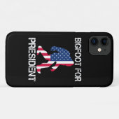 Bigfoot für Präsident Funny Bigfoot Case-Mate iPhone Hülle (Rückseite (Horizontal))