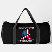 Bigfoot für Präsident Funny Bigfoot Duffle Bag (Vorderseite)