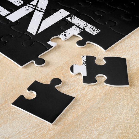 Bigfoot für Präsident Funny Bigfoot Puzzle (Seite)