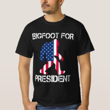 Bigfoot für Präsident Funny Bigfoot