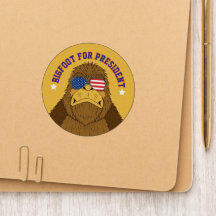 Bigfoot für Präsident Funny Sasquatch
