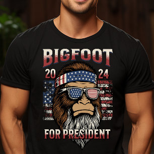 Bigfoot für Präsident Funny T-Shirt