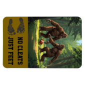 Bigfoot Fußballmagnet Magnet (Horizontal)