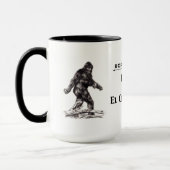 "Bigfoot gegen ELChupacabra" Tasse (Links)