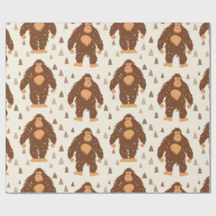 Bigfoot Geschenkpapier