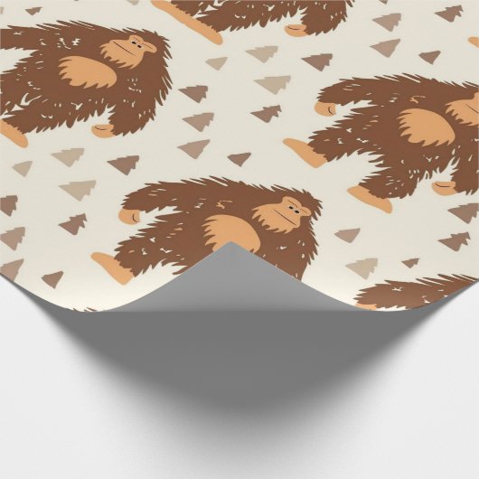 Bigfoot  geschenkpapier (Ecke)