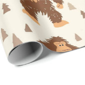 Bigfoot  geschenkpapier (Rolleneckpunkt)