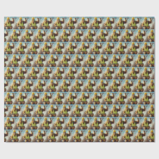 Bigfoot Geschenkpapier (Flach)